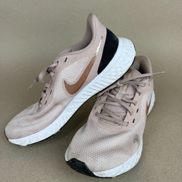 Nike Revolution 5, Barley Rose, Women's 9 - Picture 1 of 9